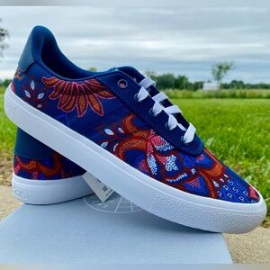 Adidas Farm Rio Vulc Raid3r Skateboard Sneakers Women’s Tennis Shoes Boho Flower